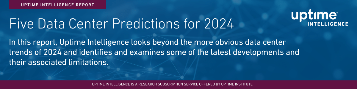 Five Data Center Predictions for 2024